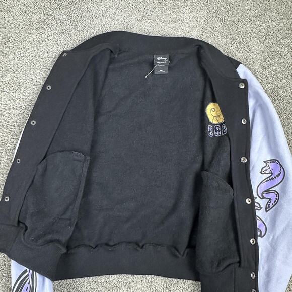 Disney Ursula Sea Witch Jacket Womens Medium Varsity Hot Topic Little Mermaid - Picture 5 of 13